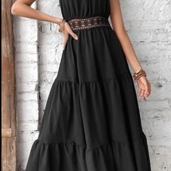 Black Maxi Dress Size M