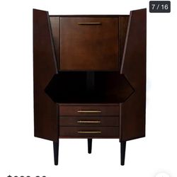 Brand New Corner Bar Cabinet – SEI Brand - $350