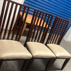 3 Dining Chairs Need Little Work