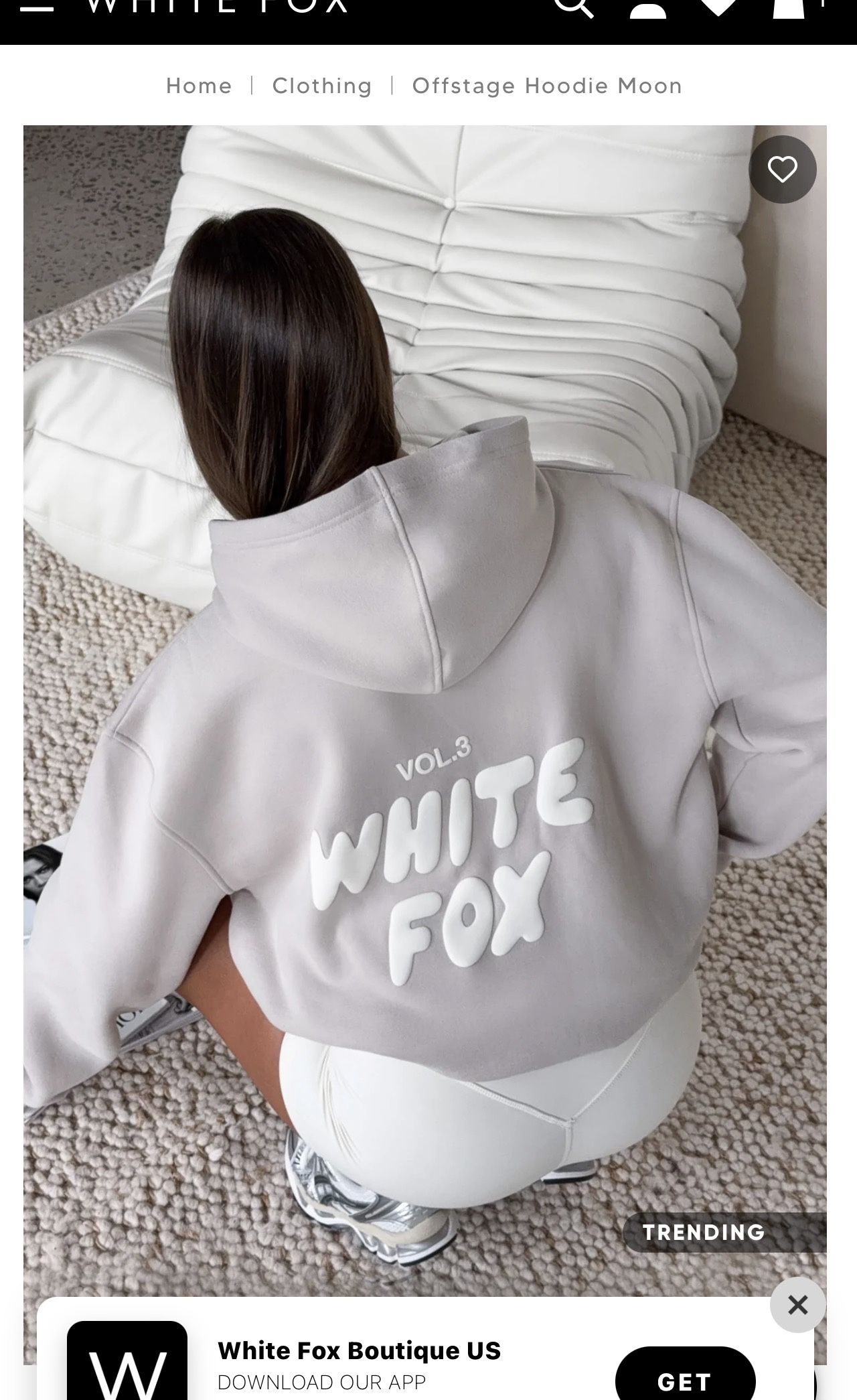 White Fox Hoodies