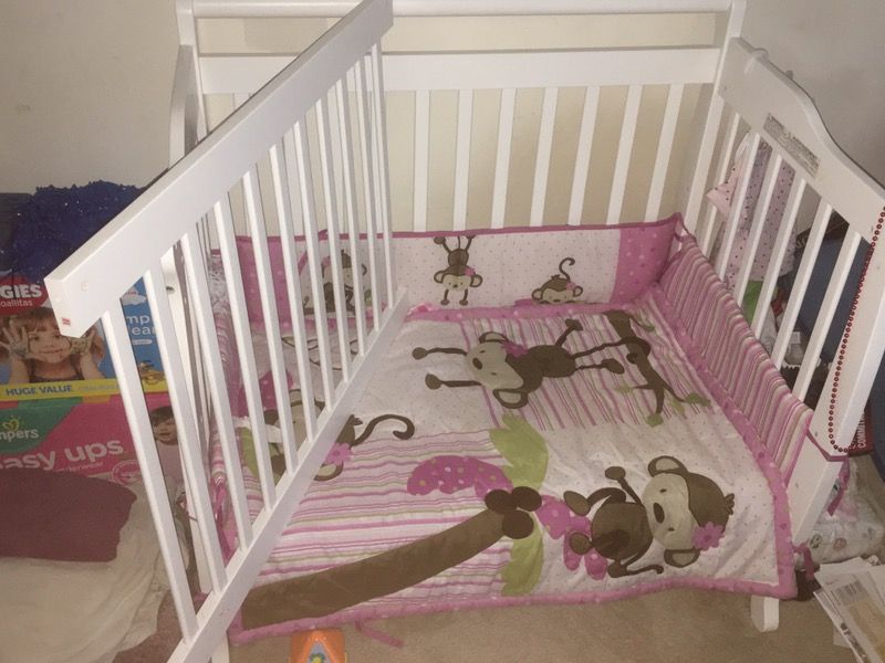Baby 2in1 Bed/Crib Set