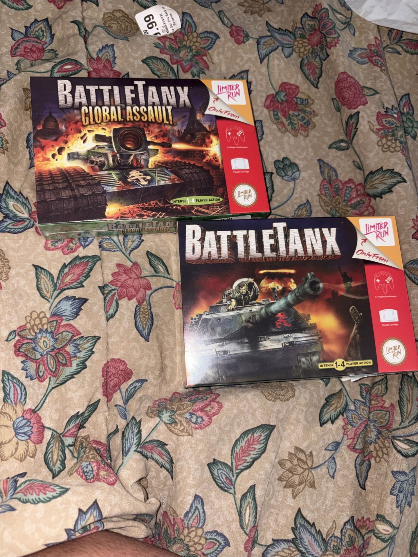 Battletanx & Global Assault N64 Limited Run 2 Games Lot NEW Sealed W/ Protectors