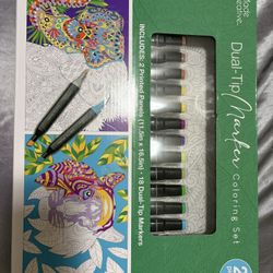 Markers/ Coloring Book 