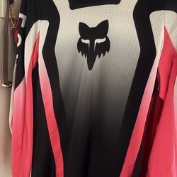 Fox Pink riding love sleeve shirt