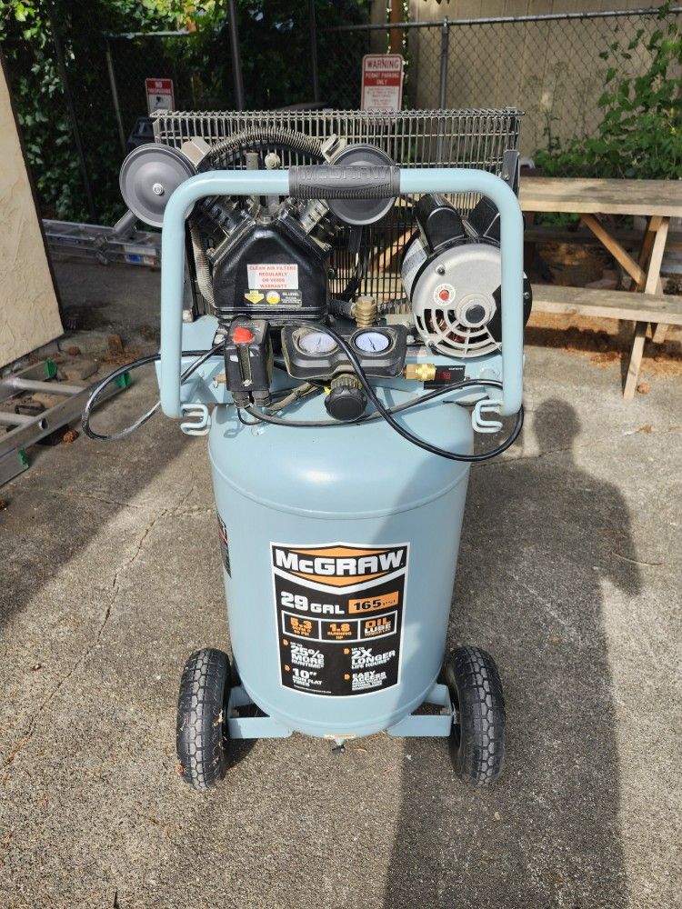Mcgraw 29 Gallon Air Compressor 