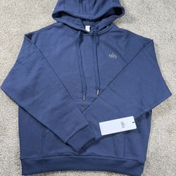 ALO YOGA ACCOLADE 1/4 ZIP 🖤💙 (NAVY) Size Medium 