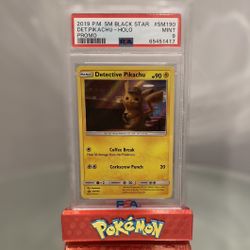 Pokemon Pikachu Black Star PSA 9!