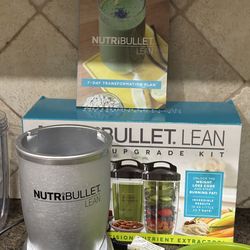 Nutribullet Lean with all accessories —used once