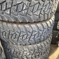 FULL SET KANATI LT 37x12-50R18 COMMANDER RTX LAK NEW 99% TREAD 
