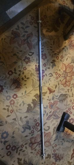 1" Standard Weight Lifting Bar - Portable & Easy Assembly!....