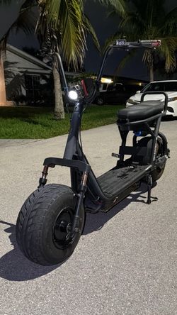 Fat tire scooter