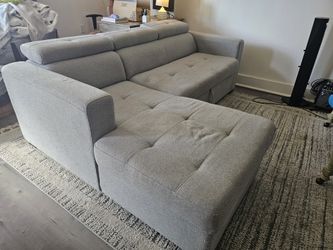 Pull Out Sofa Bed And Rug