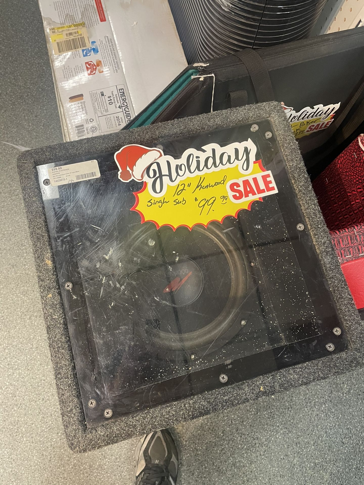 Kenwood 12” Subwoofer In Box