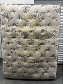 Queen Size Used mattress/Bed frame