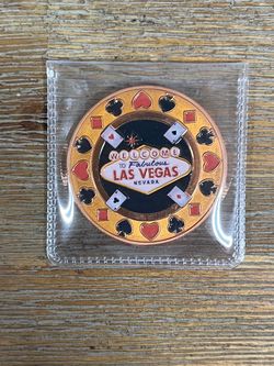 Las Vegas Style "Casino Chip" 1 AVDP Ounce .999 Fine Copper