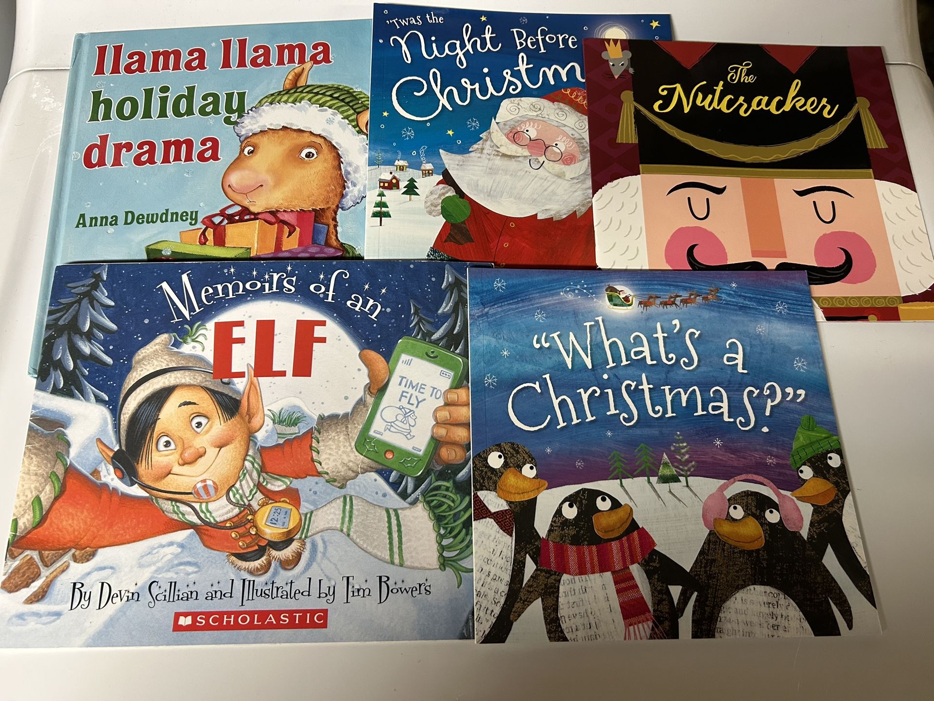 Christmas children's books bundle of 5