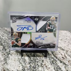 2023 Spectra JAYDEN REED & SEAN CLIFFORD Dual RPA Prizm /50  Green Bay Packers 