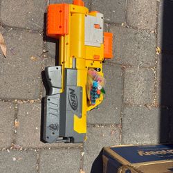 Nerf Gun With Foam Nerf Bullets