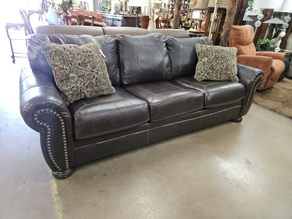 Sofa Leather We are located at 2811 East Bell road. Another Time Around Furniture.
