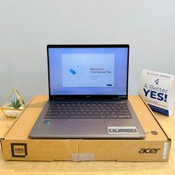 💻 New Space Grey Acer ChromeBook 14” Foldable Laptop 14” Touch Screen✅Intel Core i5 Evo Processor⚡️ ✔️Finance Available💲1 Year Warranty