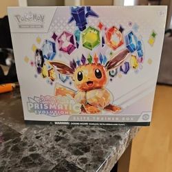 Pokemon Prismatic Evolutions ETB Elite Trainer Box Sealed In Hand