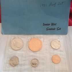 1981 D DENVER PROOF MINT SET