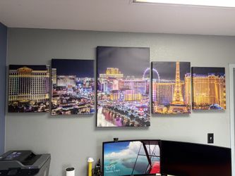 Las Vegas Strip Canvass Wall Art