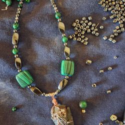 Navajo made necklace