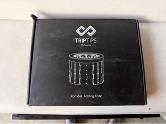 Portable Camping Toilet (Never Used)