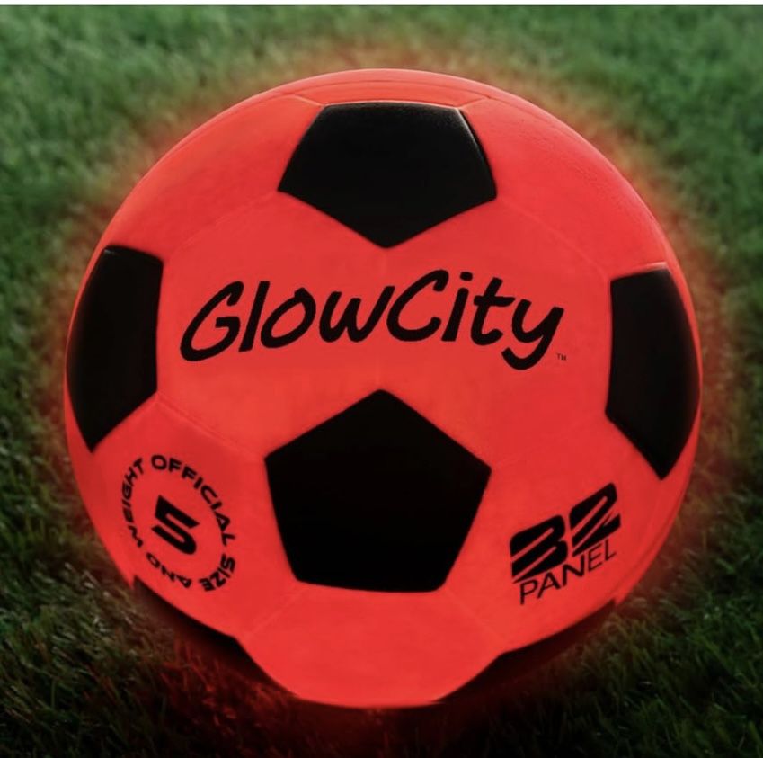 Glow In The Dark Soccer Ball, Brand New