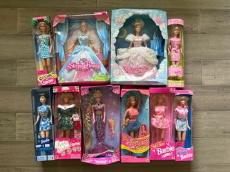 Mostly 1990’s Vintage Barbie Doll Collection – Lot of 10+