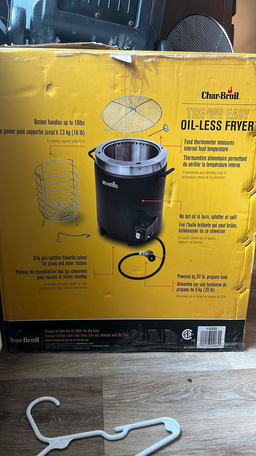 Char Broil Oil Less Fryer