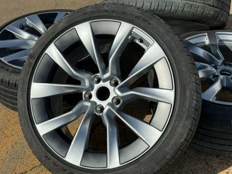 FREE DELIVERY (4) 19" x 8.5" Tesla Model 3 Nova 2024 2025 OEM Wheels Rims Tires 65% 235/40r19