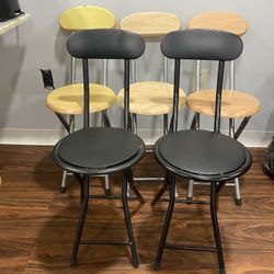New Stools Foldable Chairs - Read.  