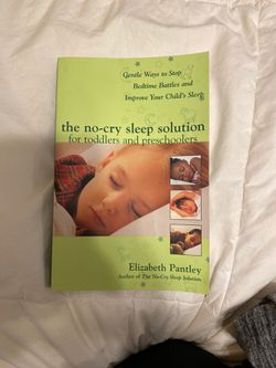 No cry sleep solution book
