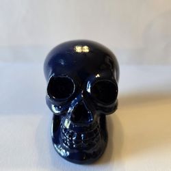 Small Midnight Blue Skull 
