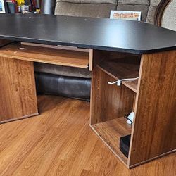 Large Wooden Corner Desk