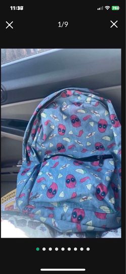 MARVEL DEADPOOL TACOS BACKPACK authentic
