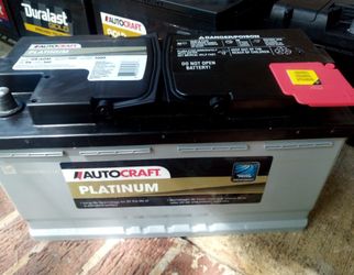 Autocraft Platinum AGM H8 group 49 car truck battery BRAND NEW