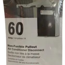Eaton A/C HP Disconnect DPU222RP 60A 240V Non-Fusible Pullout NEW