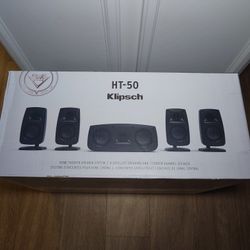 Klipsch HT-50 speakers brand new sealed / unopened box