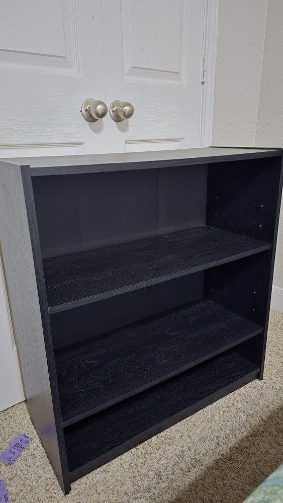 3-Shelf Bookcase with Adjustable Shelves