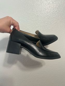 Life StrideBlack Block Heel Loafers