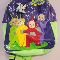 Vintage 1999 Teletubbies Childrens Backpack