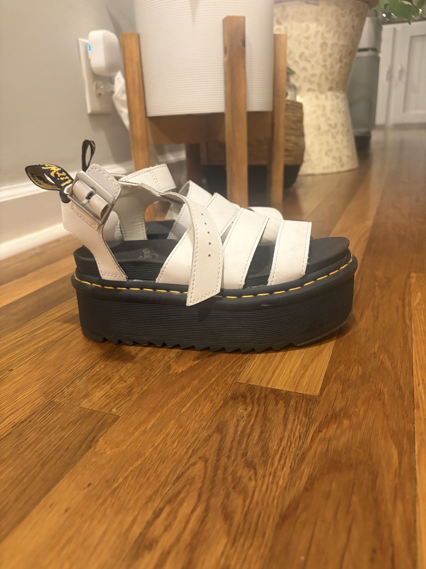 Platform Doc Marten sandals 