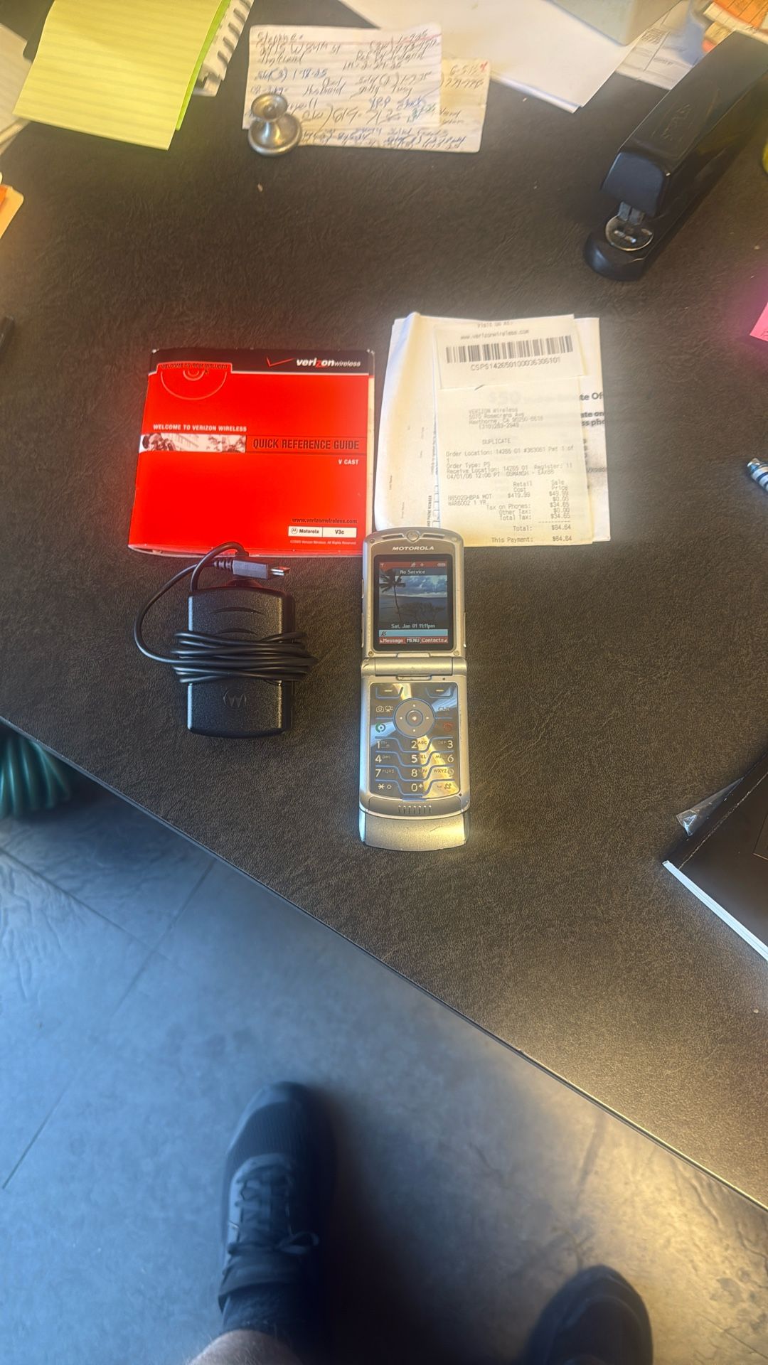 Cell Phone, Motorola Flip Phone