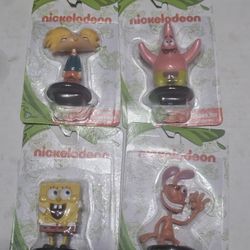 2020 Nickelodeon Spongebob Figure( 4 New Figures Lot )