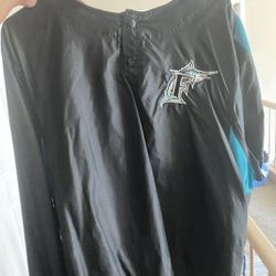 vintage Florida marlins starter windbreaker