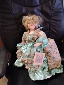 Collectible Porcelain Doll – Marissa by Porcelain Doll Memories