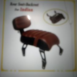 Indian Rear Seat